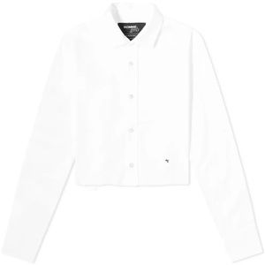 NEW Hommegirls cropped button up shirt
